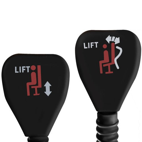 Bürostuhl mit Fußstütze - beige Malatec 23287