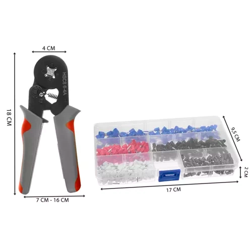Crimpzange für 0,25-10mm2 Aderendhülsen Bigstreen 23271