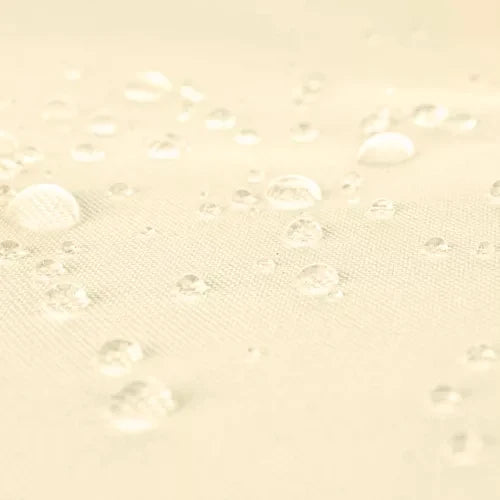 Sonnensegel Quadratisch 3,6x3,6 m für zuverlässigen Sonnenschutz Wasserdicht inkl. Befestigung Garten Strand Camping 23165, Farbe:Beige