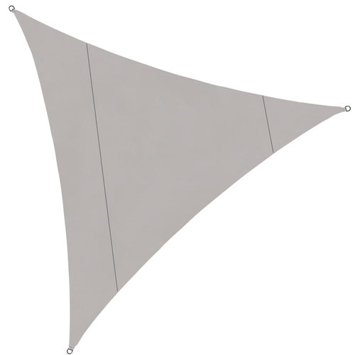 GARDLOV 23141 Sonnensegel 4x4x4 m grau
