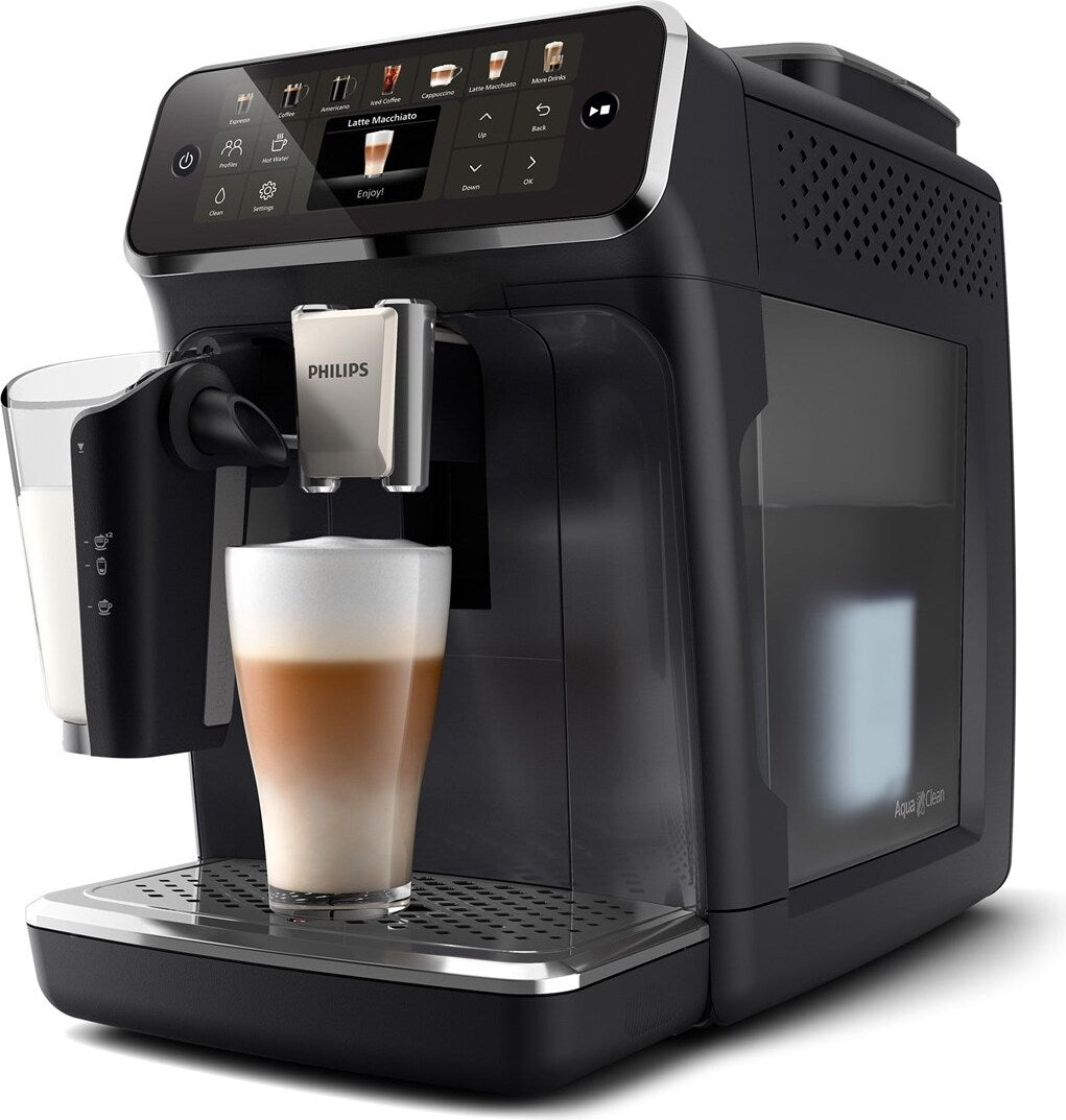 Philips Coffee machine PHI 4400 Series LG BK/BK - Kaffee-Vollautomat - 15 Bar