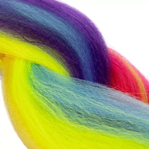 Regenbogenzöpfe aus Kunsthaar Soulima 23571