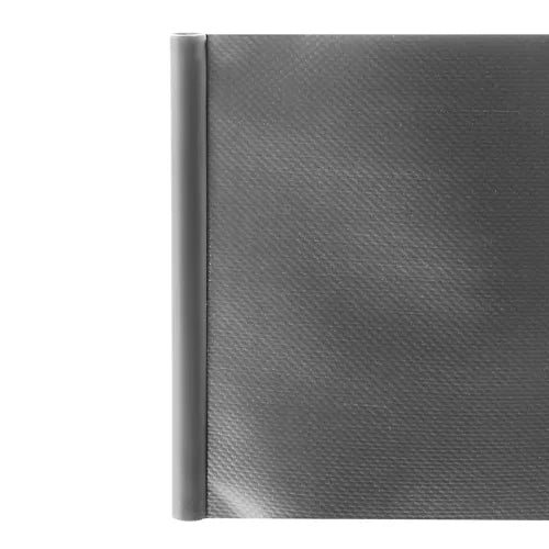 Zaunband 19cmx35m 630g/m2 grau 23704