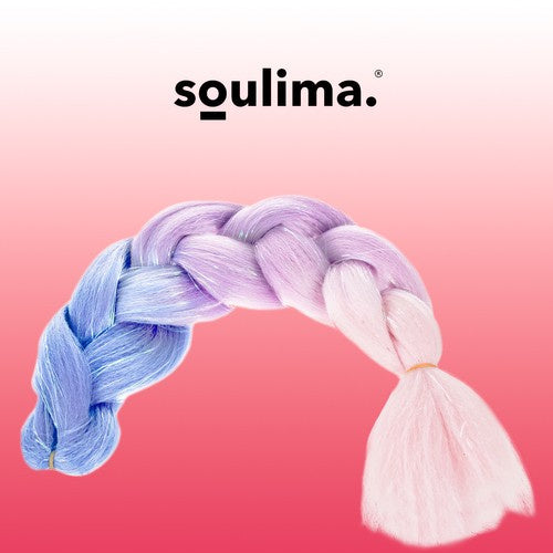 Synthetische Haar-Ombre-Zöpfe Soulima 23577