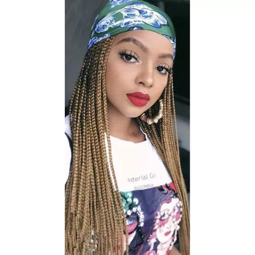 Synthetische Haar-Ombre-Zöpfe Soulima 23579