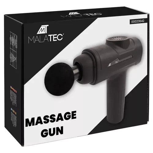 Massagepistole 8 Aufsätze 6 Intensitätsstufen Nacken Schulter Rücken Körper 23642