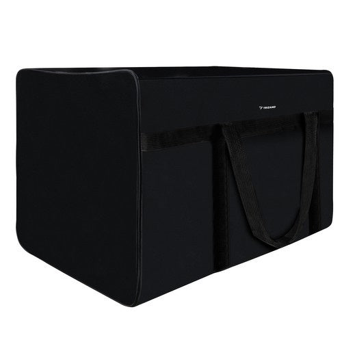 Reisetasche 200 L wasserdicht Codura schwarz 80 x 50 x 50 cm mit 2 Tragegriffen