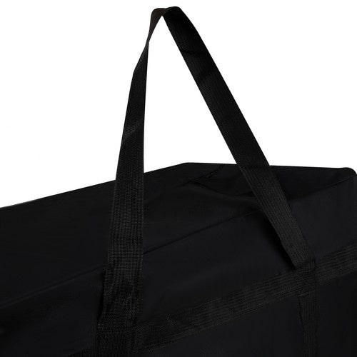 Reisetasche 200 L wasserdicht Codura schwarz 80 x 50 x 50 cm mit 2 Tragegriffen
