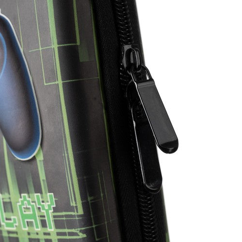 Federmäppchen Gaming EVA 3 Fächer Schwarz Kinder Schule Tablet Hülle 8,5 Zoll