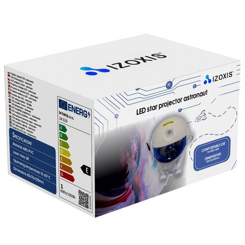 Izoxis 24329 Astronauten-LED-Sternprojektor