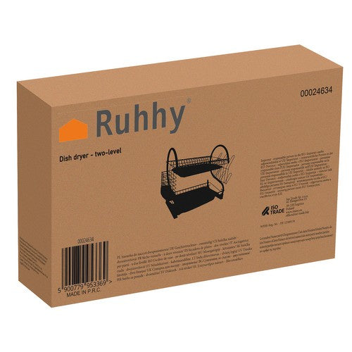 Ruhhy 24634 zweistufiger Geschirrtrockner