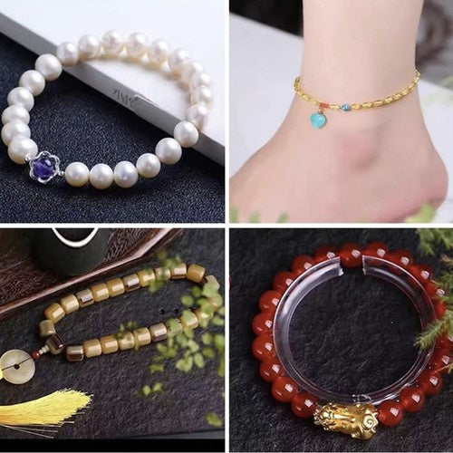 Kruzzel Gummiband zur Herstellung von Armbändern - 40m 24753