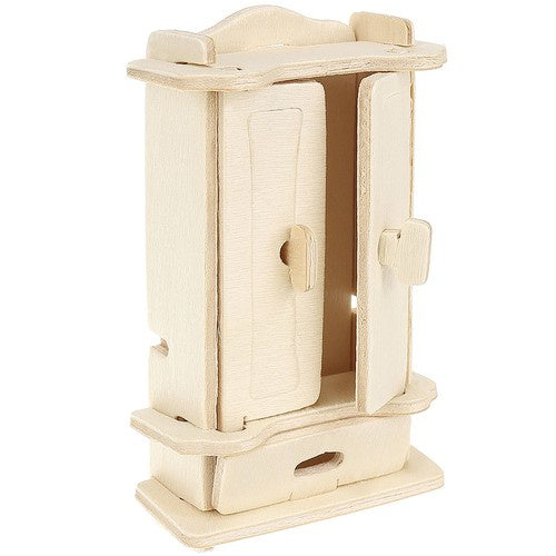 Set Holzmöbel für Puppen, 34-teilig. 23542