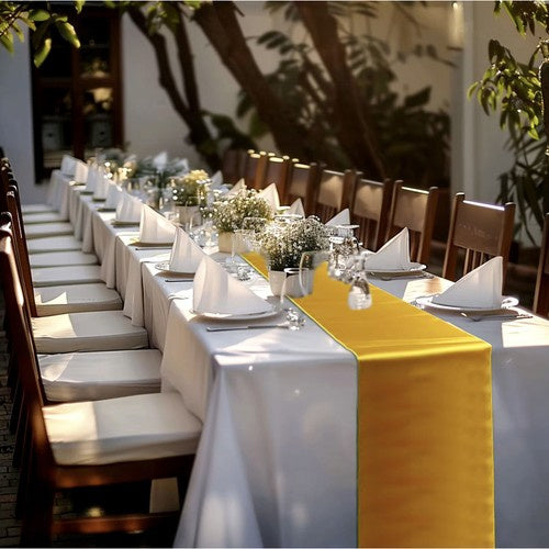 Satin-Tischläufer 900x36cm Ruhhy 25065