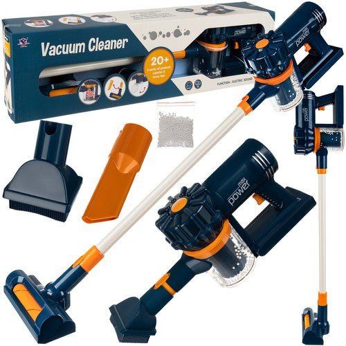 2 - in - 1 Kinderstaubsauger mit austauschbaren Spitzen – Blau - Easy2sell - Deluxe