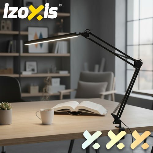 2 - in - 1 Schreibtischlampe mit Zeichnungsfunktion, Schwarz - Easy2sell - Deluxe