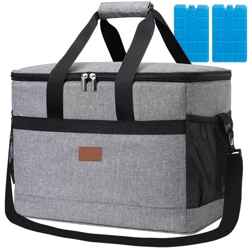 2 Kühlpatronen Thermotasche isoliert 20L grau - Easy2sell - Deluxe