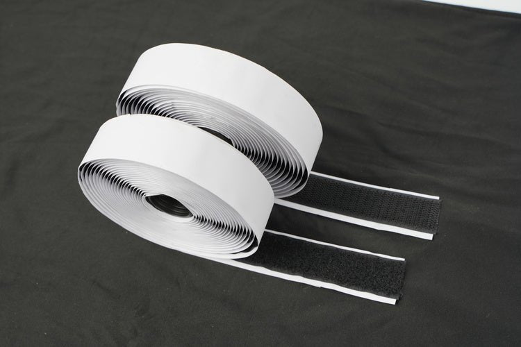 2 Teile selbstklebendes Klettband einfache Montage schwarz - Easy2sell - Deluxe