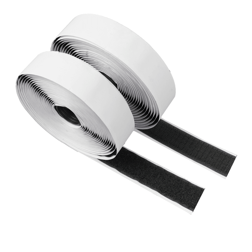 2 Teile selbstklebendes Klettband einfache Montage schwarz - Easy2sell - Deluxe