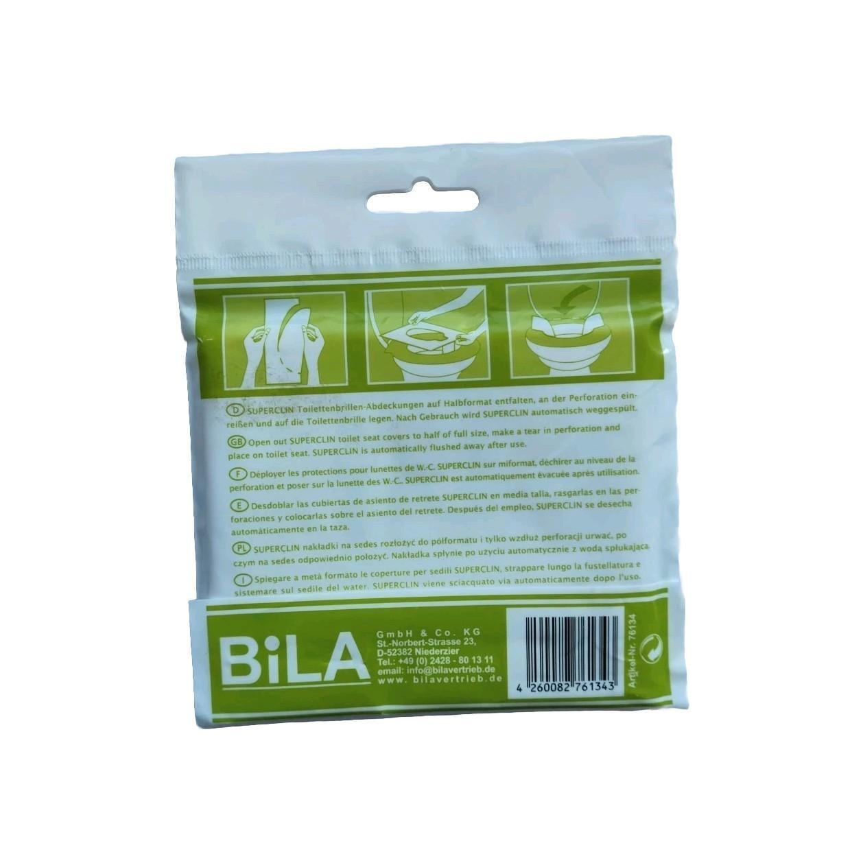 20 Toilettensitz Hygieneauflagen Einweg Abdeckung WC Cover Schutz Papier Auflage - Easy2sell - Deluxe