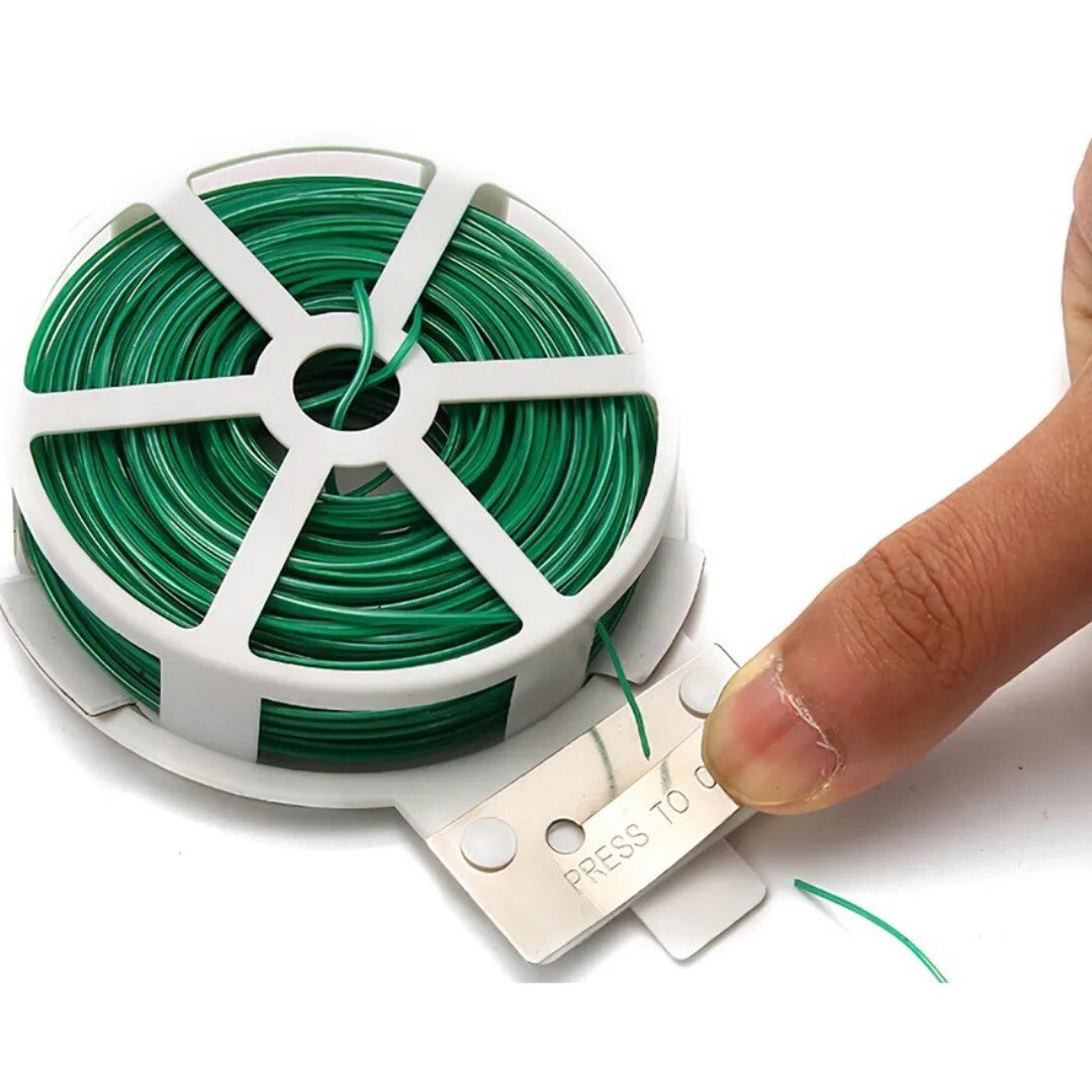 20m Bindedraht Wickeldraht Spanndraht Pflanzenbinder Pflanzendraht Gartendraht - Easy2sell - Deluxe