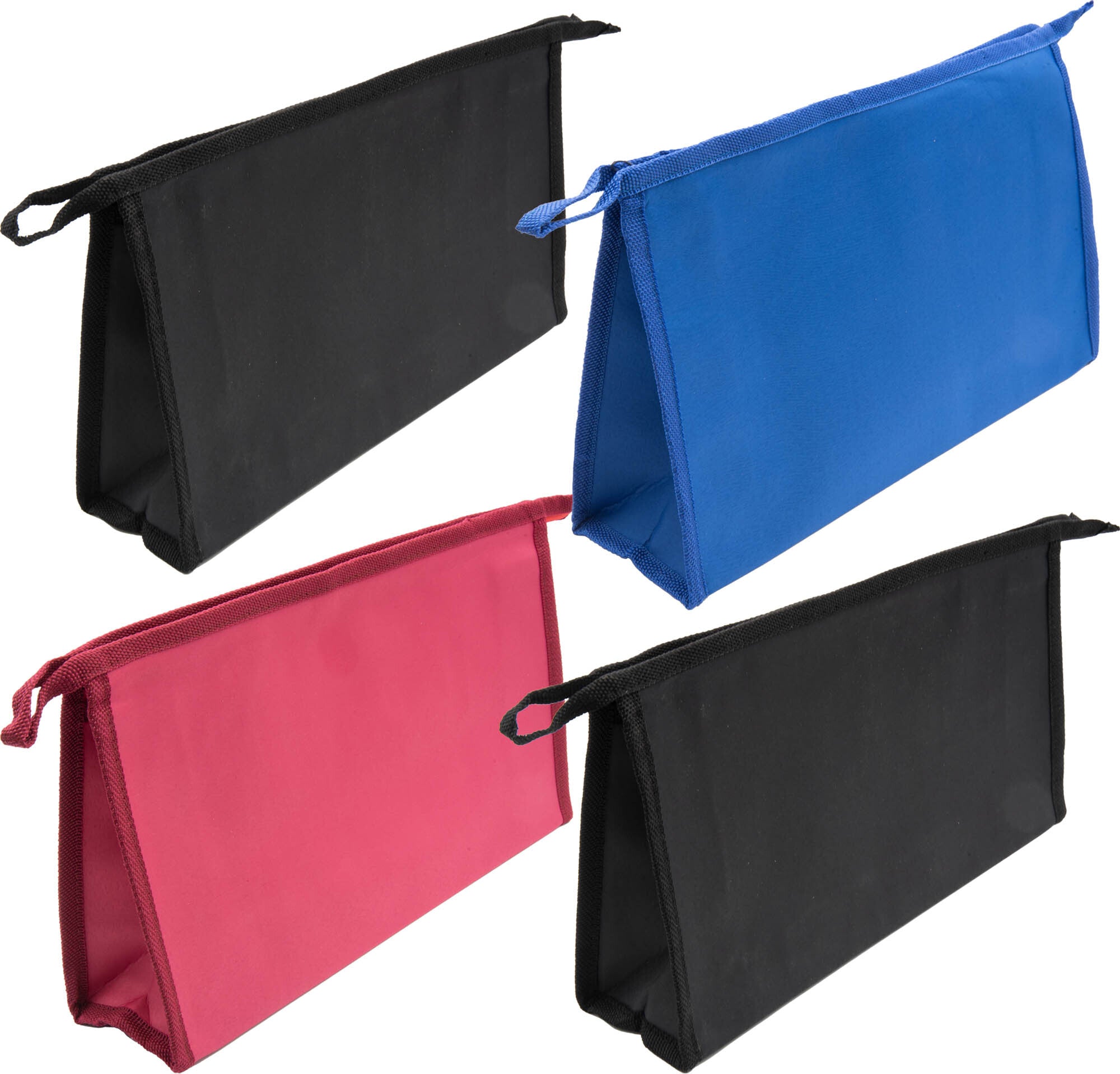 4x Kulturbeutel Kosmetiktasche Schminktasche Waschtasche Kulturtasche 4er Set
