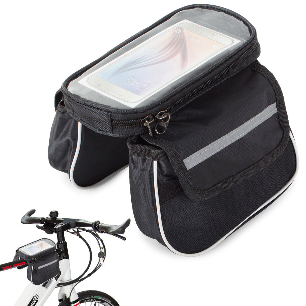 Fahrradtasche mit Handyhülle LAKSO, schwarz