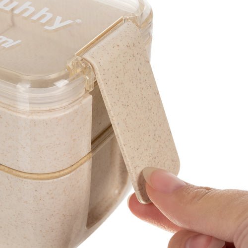 2er Set Lunchbox mit separaten Behältern für frische Mahlzeiten - Easy2sell - Deluxe