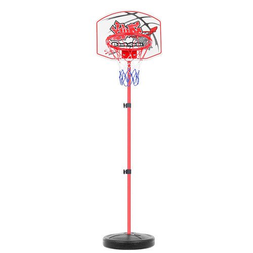 2in1 Basketball - und Schießstandspielset mit verstellbarer Höhe mehrfarbig - Easy2sell - Deluxe