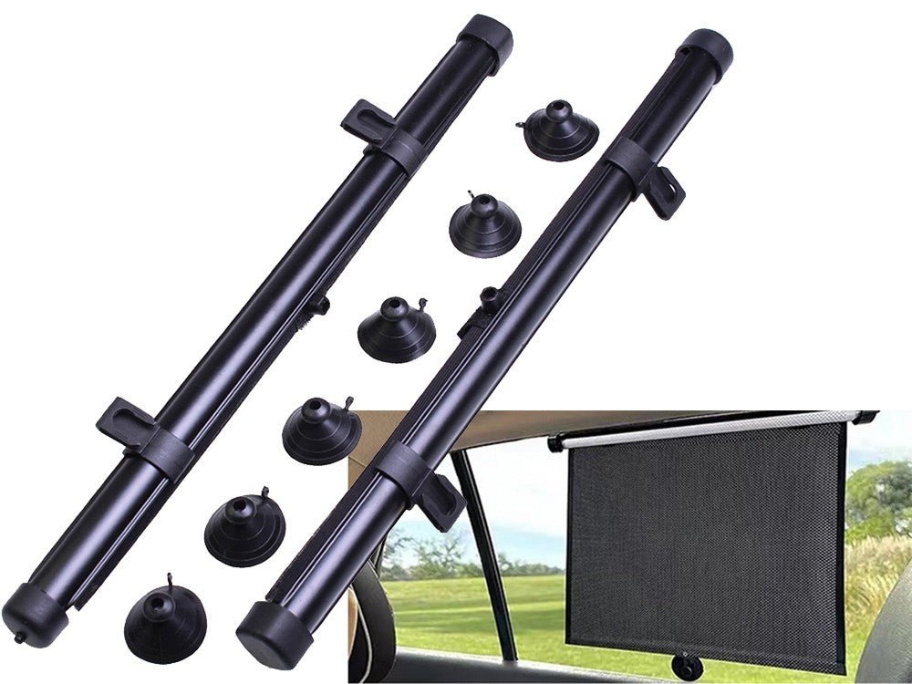 2x Auto - Sonnenrollo, Sonnenschutz Auto, Auto - Sonnenblende, Auto - Seitenscheiben - Easy2sell - Deluxe