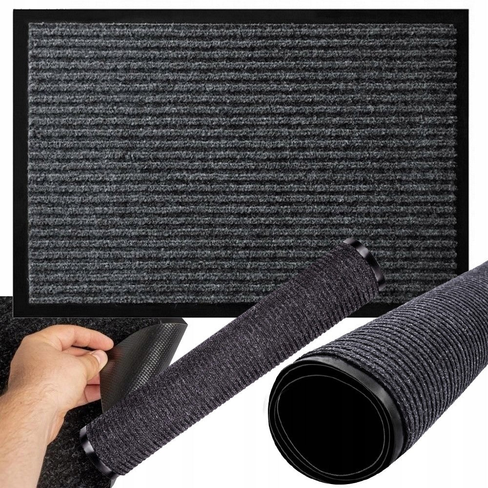 2x Fußmatte Schmutzfangmatte Fußabtreter Schmutzmatte Türmatte Sauberlauf Set - Easy2sell - Deluxe