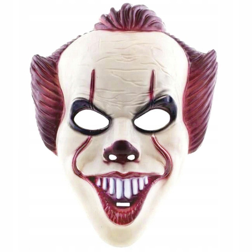 2x Halloween Pennywise Clown Maske Stephen Kings Es Maske Horror Cosplay Kostüm - Easy2sell - Deluxe