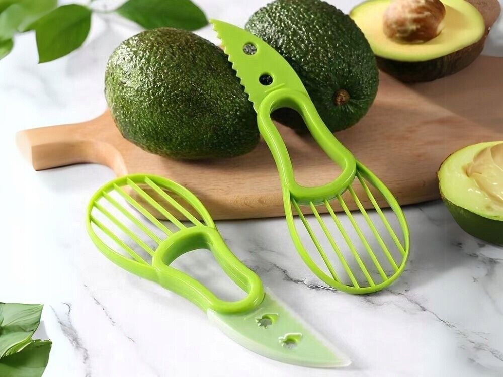 3 - in - 1 Avocadoschneider & Obstschäler - Easy2sell - Deluxe