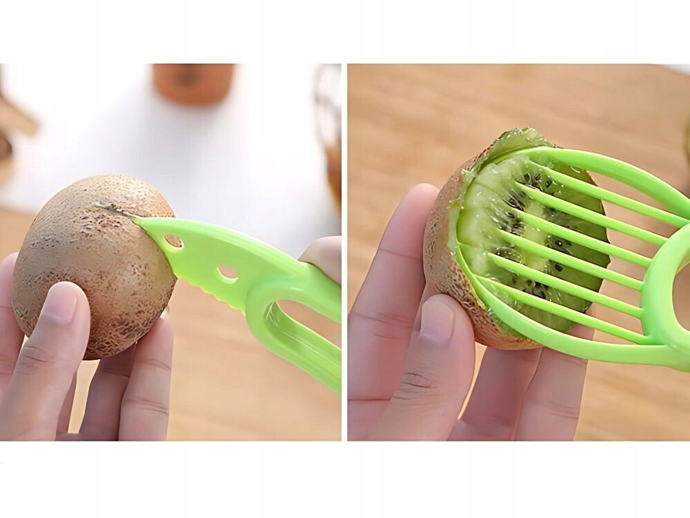 3 - in - 1 Avocadoschneider & Obstschäler - Easy2sell - Deluxe