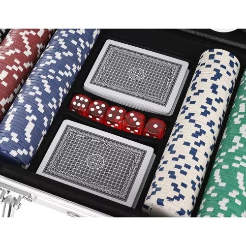 300 Chips Poker Set mit stabiler Tragetasche - Easy2sell - Deluxe