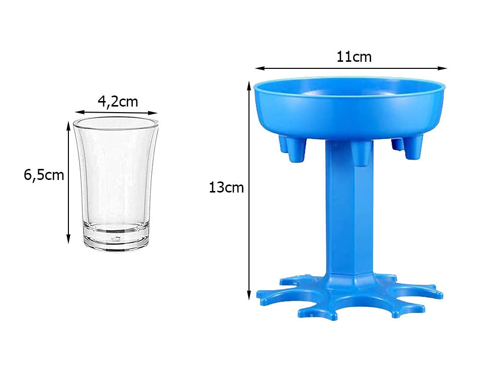 Verk 15983 Alkoholspender + 6 Shots Farbe