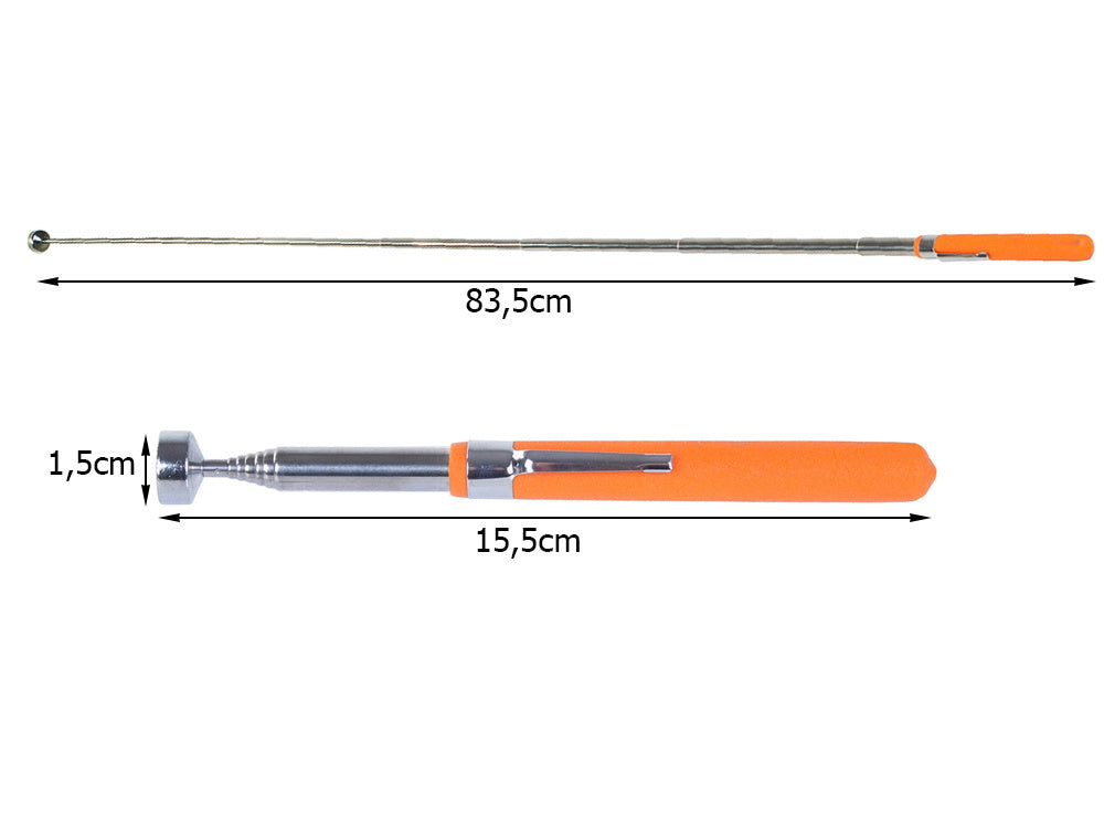 Magnetheber Teleskop Magnetgreifer Pick-Up Magnetstift Magnetstab 84 cm 3,5 kg