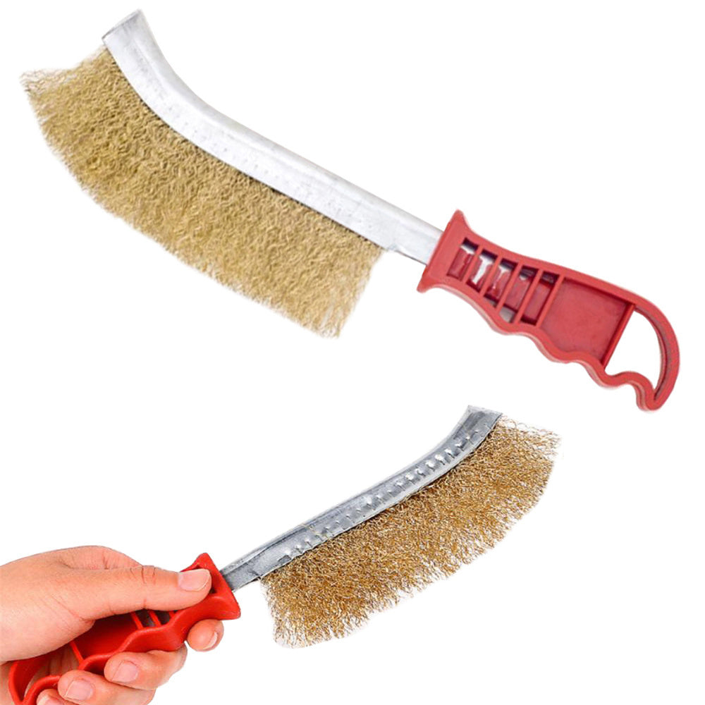 Messingdraht-Reinigungsbürste 23 Cm Zur Entfernung Von Rost Und Ablagerungen