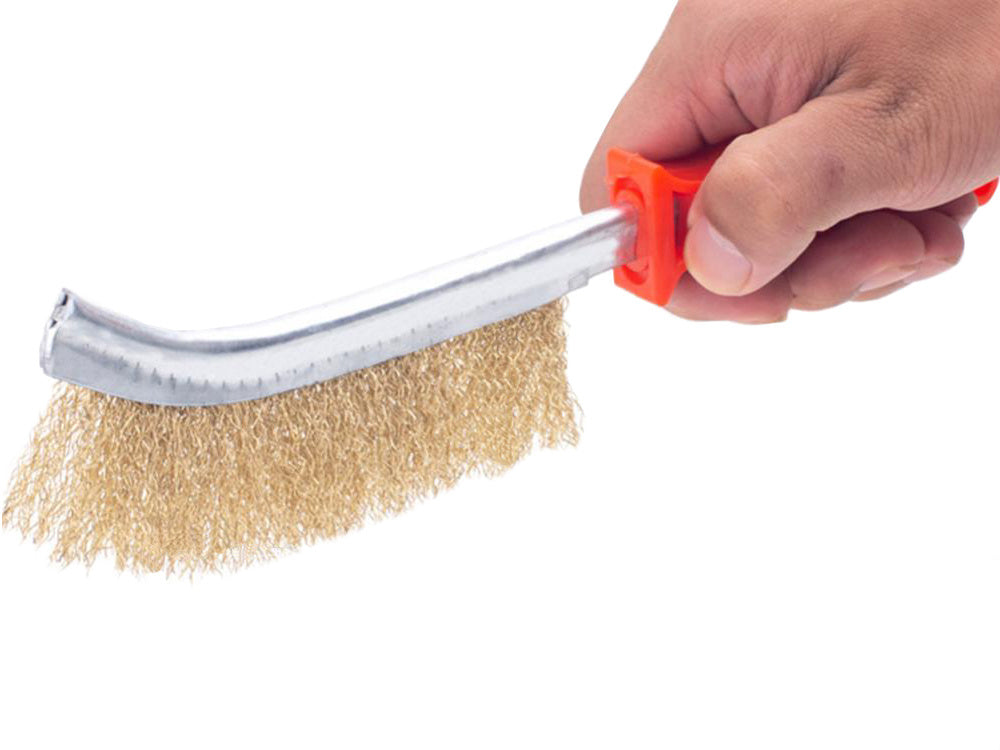 Messingdraht-Reinigungsbürste 23 Cm Zur Entfernung Von Rost Und Ablagerungen