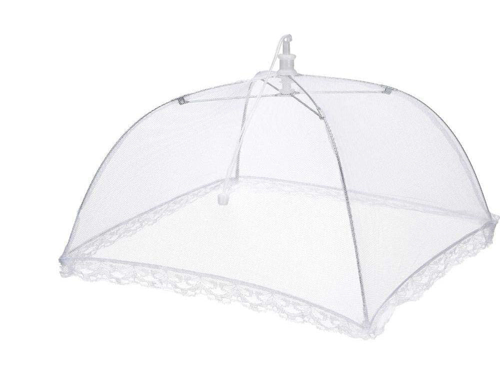 Verk 01854 Insektenschutznetz für Lebensmittel 34 x 20 cm, weiß, 2 Stück