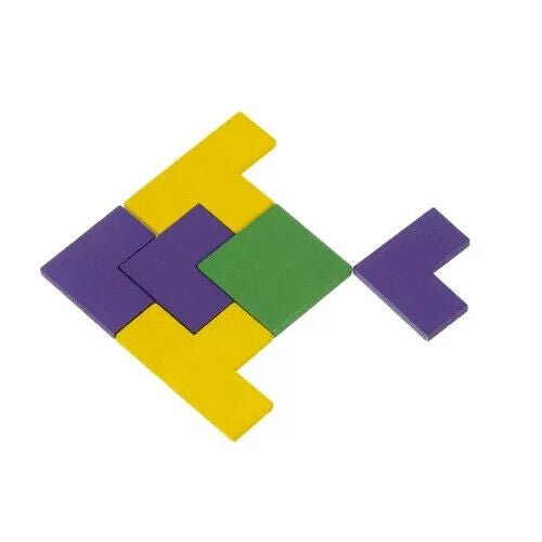 3D Holzpuzzle 40 Teile Bunt - Easy2sell - Deluxe