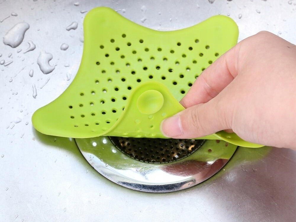 3x Abflusssieb Dusche Waschbecken Spüle Abfluss Sieb Silikon Badewannen Stöpsel - Easy2sell - Deluxe