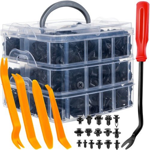 4 - tlg. Autoclip - Set mit Abzieher für einfache Montage - Easy2sell - Deluxe