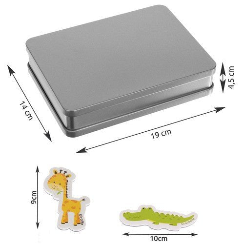 40 Kühlschrankmagnete Tiere zur Förderung der Fantasie mehrfarbig - Easy2sell - Deluxe