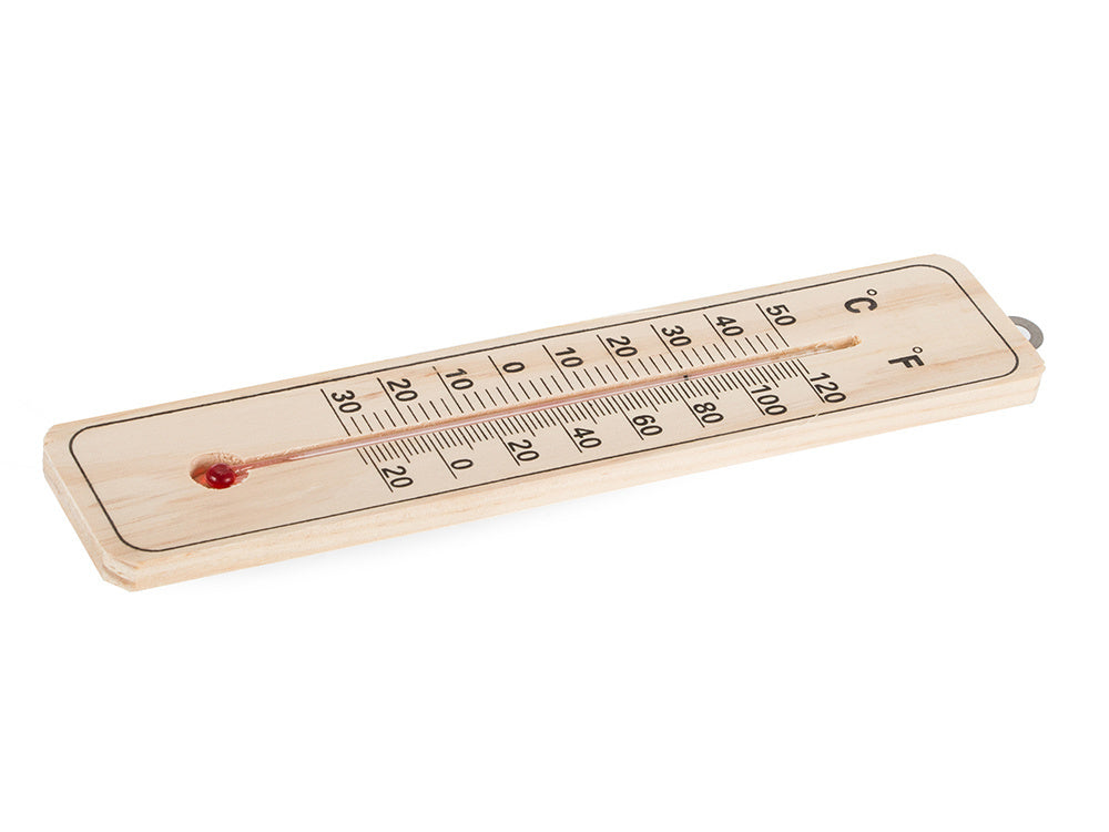 Verk 07185 Außenthermometer 22 cm Holz