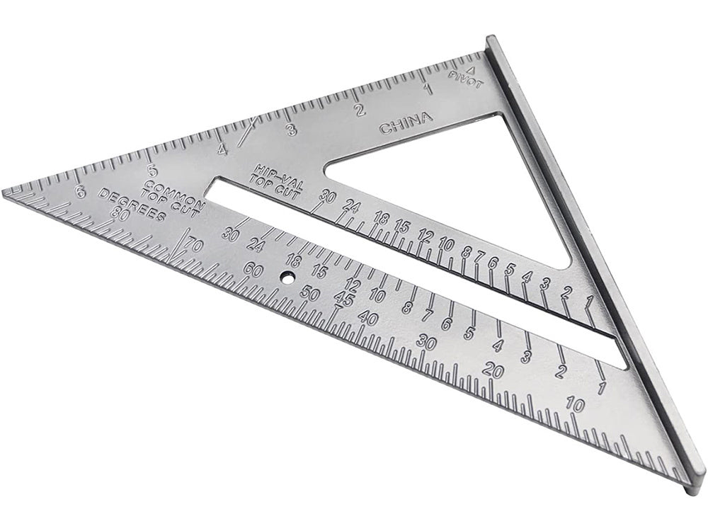 Verk 11347 Große Aluminium-Schrägwinkellehre 180 mm