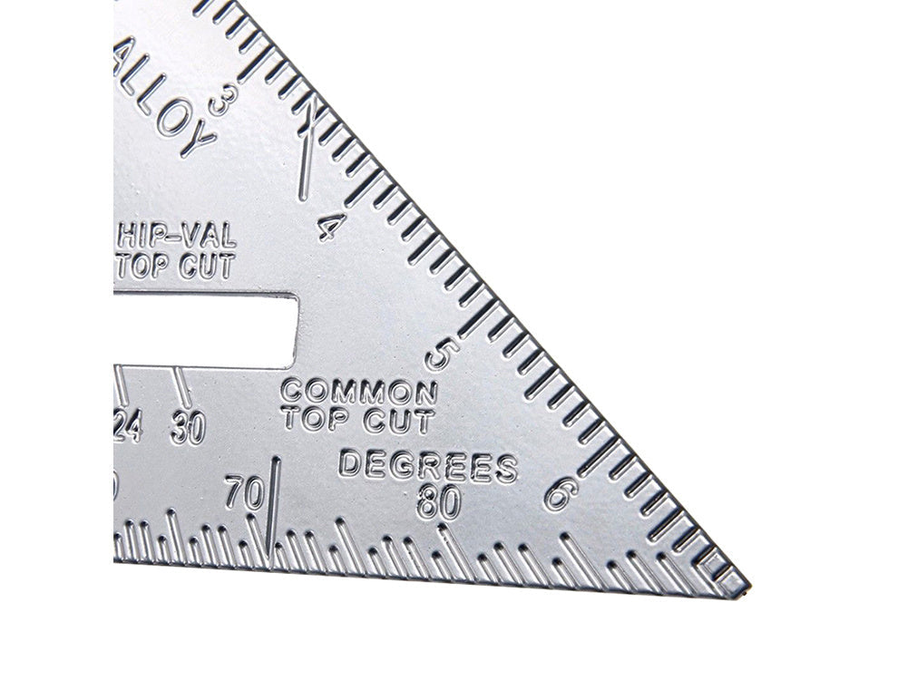 Verk 11347 Große Aluminium-Schrägwinkellehre 180 mm