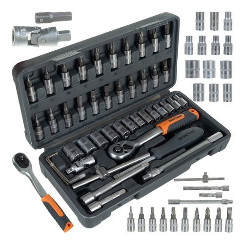46 - teiliges Werkzeugset mit Ratsche und Verlängerungen - Easy2sell - Deluxe