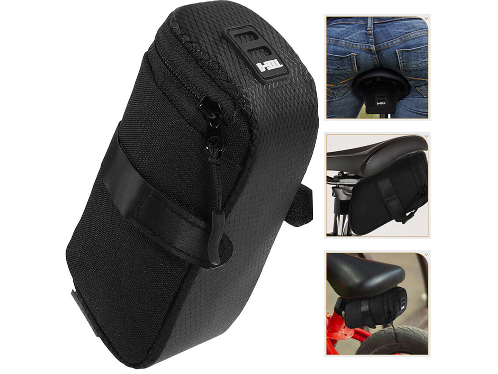 Verk 14483 Fahrradsatteltasche schwarz