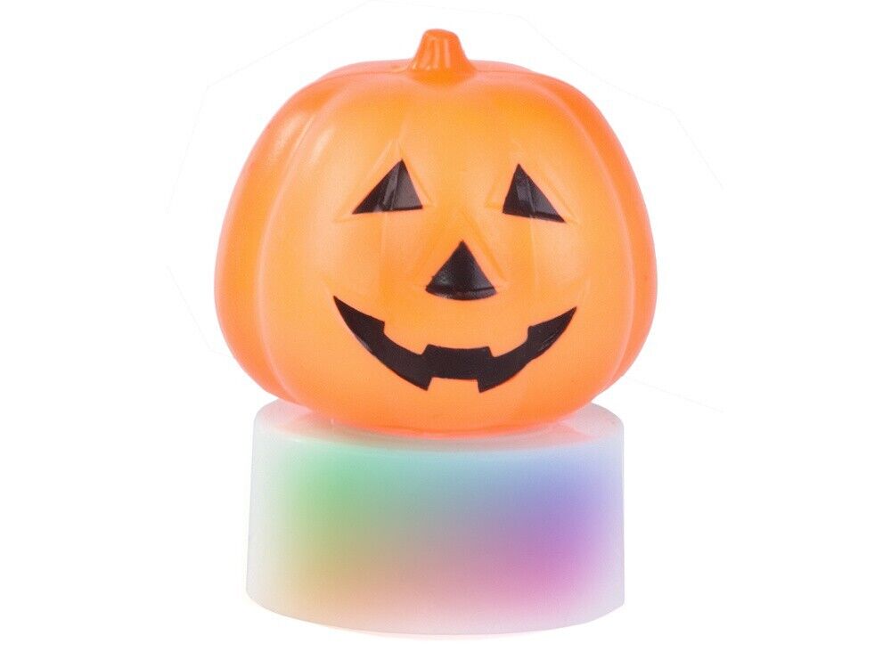 4x LED Kürbis Deko Halloween Dekoration leuchtender Pumpkin inkl. Batterie - Easy2sell - Deluxe